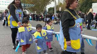 Más de 380 niños participaron del desfile de los jardines municipales en Santa Lucía