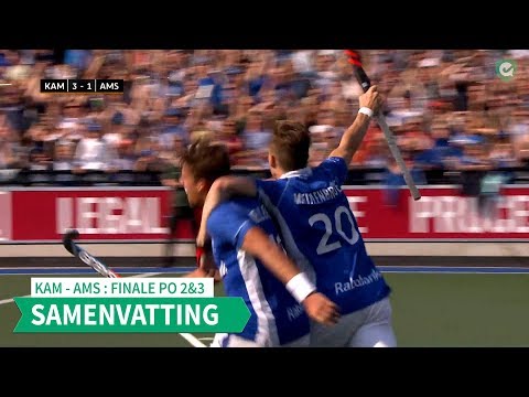 Hoofdklasse (H): FINALE play-offs 2 & 3 Kampong - Amsterdam