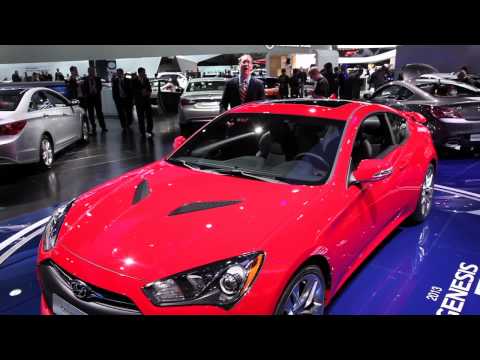 2013 Hyundai Genesis Coupe - 2012 Detroit Auto Show
