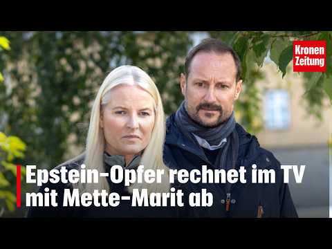 Epstein victim settles scores with Mette-Marit on TV | krone.tv NEWS