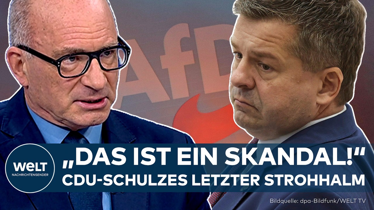 AFD IN SACHSEN-ANHALT: "Das ist ein Skandal" – Staatsrechtler sieht Schulzes Aktion als kritisch