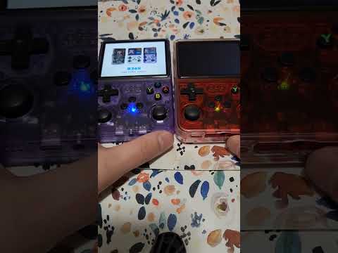 Clone vs Authentic r36s Boot Comparison, how does yours boot? #r36s #retrogaming #handheld