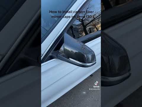 How to install mirror caps on bmw f30/f80 quick