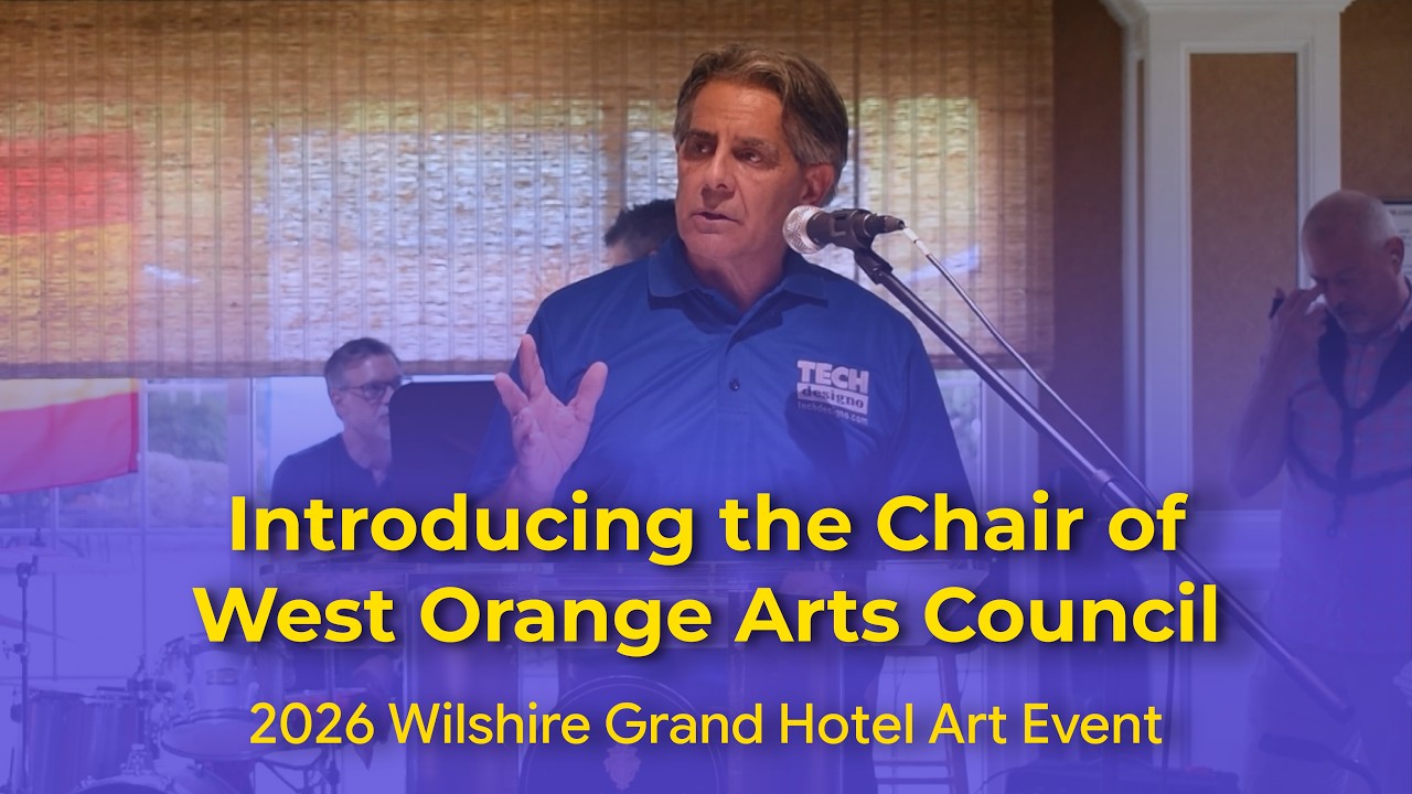 Introducing the Chair of the West Orange Arts Council