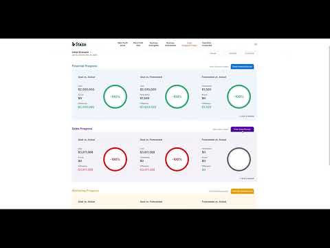 [Profit Stash app] Goal Progress Tracker tutorial