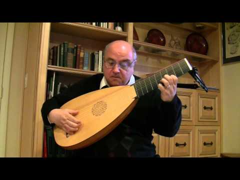 Courante in Bb Major by Weichenberger for Baroque Lute