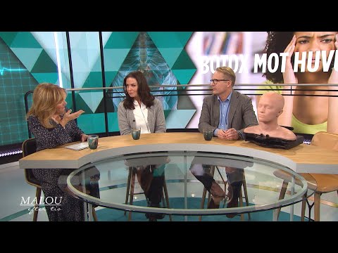 Titti Schultz om sin svåra huvudvärk: ”Det var som att ha en hjälm” - Malou Efter tio (TV4)