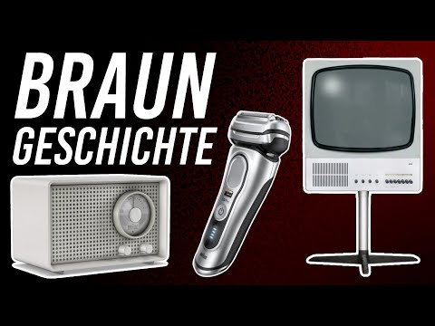Die Geschichte von Braun: Rasierapparate, Fernsehgeräte und das deutsche Design