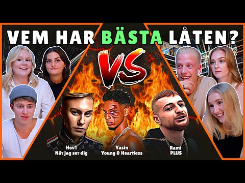 VEM HAR BÄSTA LÅTEN? (Yasin, Rami, Hov1) | Swedish Rap Reaction | #5