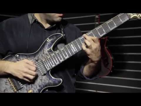 Javier Reyes Signature ESP Guitar Demo Live from NAMM 2015