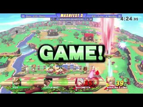 Mashfest 3 Doubles  WINNERS QUARTERS - Dom + E2C | Naoto vs E2C | Tyroy + A. Moniker