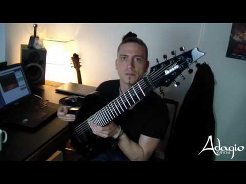 Adagio new album LIFE : Recording Guitars #1