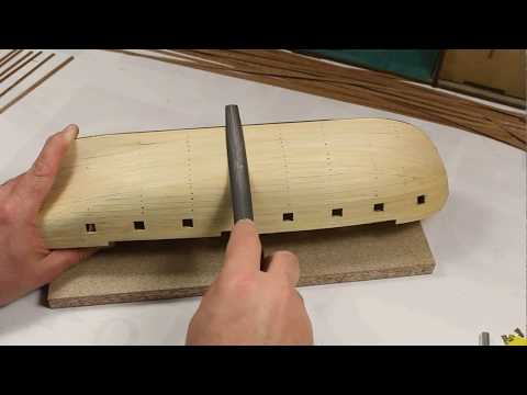 CASCO-21- Como lijar el casco. HMS BEAGLE - Modelismo Naval