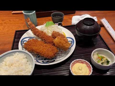 Setembro de 2023 | Melhor Tonkatsu em Harajuku | Tóquio | Tonkatsu Filé de Porco e Camarão
