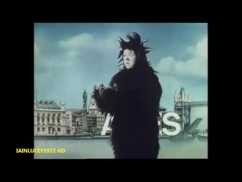 THAMES TELEVISION SKYLINE LOGO IDENT BEING EATEN!!!!!  THAMES TV   1976  HD 1080P