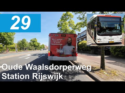 HTM lijn 29: Oude Waalsdorperweg - Rijswijk Station | HTM 1061 | 2023