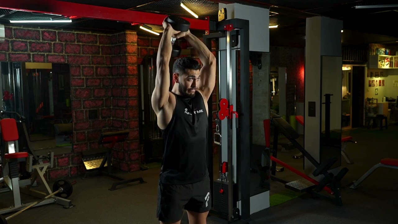 Overhead Dumbbell Extension exercise
