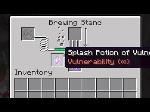 Minecraft Amazing Potion Brewing Recipe.