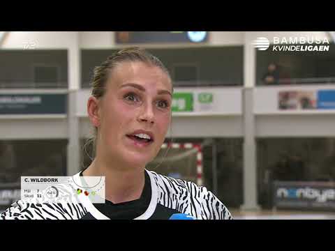 Christina Wildbork nettede 7 gange og blev dermed sit holds topscorer, da