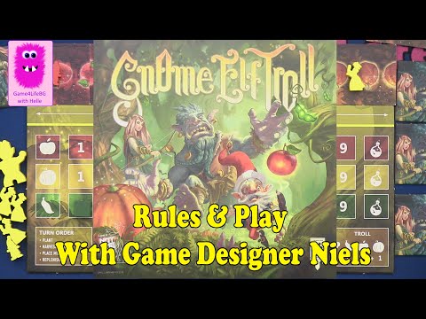 Rules & Play with Game Designer Niels - Gnome Elf Troll