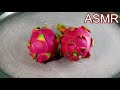 ASMR Dragon Fruit Ice Cream Roll Dragon Fruit Ice Cream Rolls