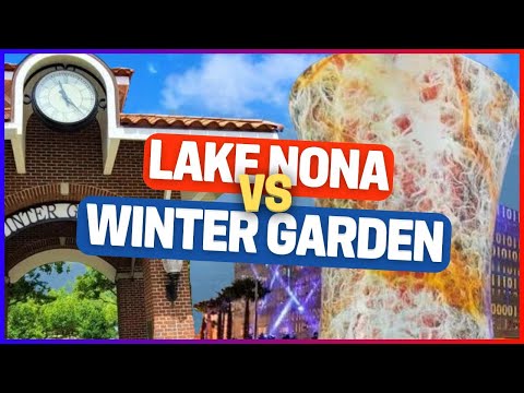 Where to live in Orlando? Lake Nona vs Winter Garden