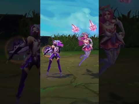 Star Guardian Akali & Kai'Sa Dance #shorts #leagueoflegends #starguardian #akali