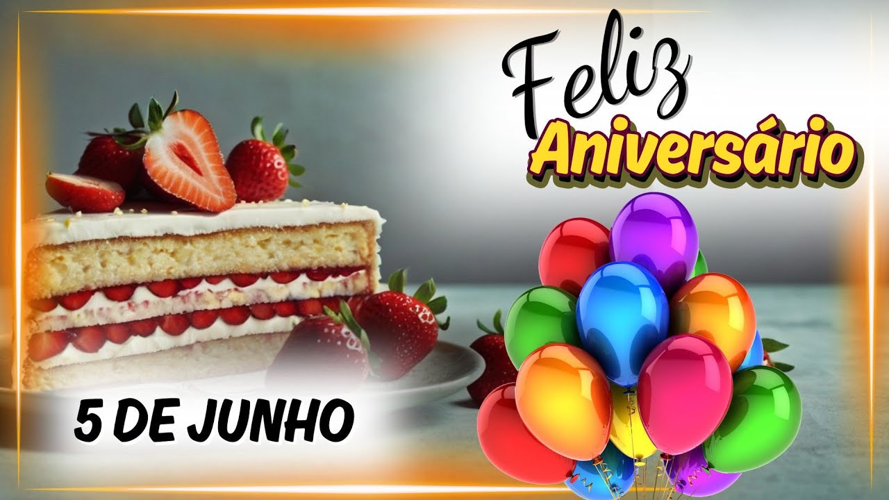 Belíssima Mensagem de aniversário💌Celebre a vida💖🎁