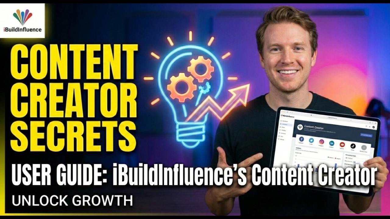 iBuildInfluence.com - How to Guide - The Content Creator