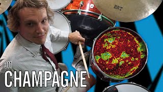 311 - Champagne | Office Drummer [First Time Hearing]