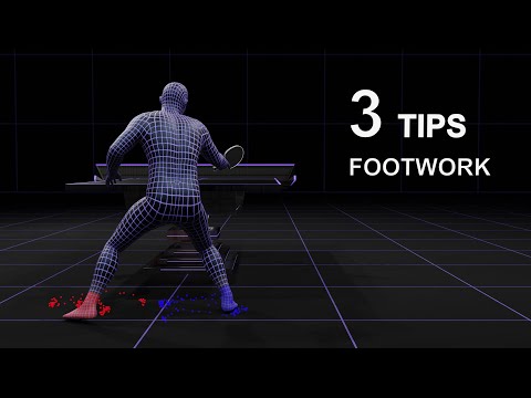 3 KEY TIPS to improve your FOOTWORK in Table Tennis