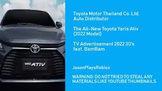 Download lagu 2022 Toyota Yaris Ativ feat. BamBam Commercial Thailand (30 seconds version) mp3 Download lagu 2022 Toyota Yaris Ativ feat. BamBam Commercial Thailand (30 seconds version) mp3