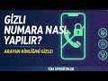 How To Make A Private Number How To Make A Private Number
