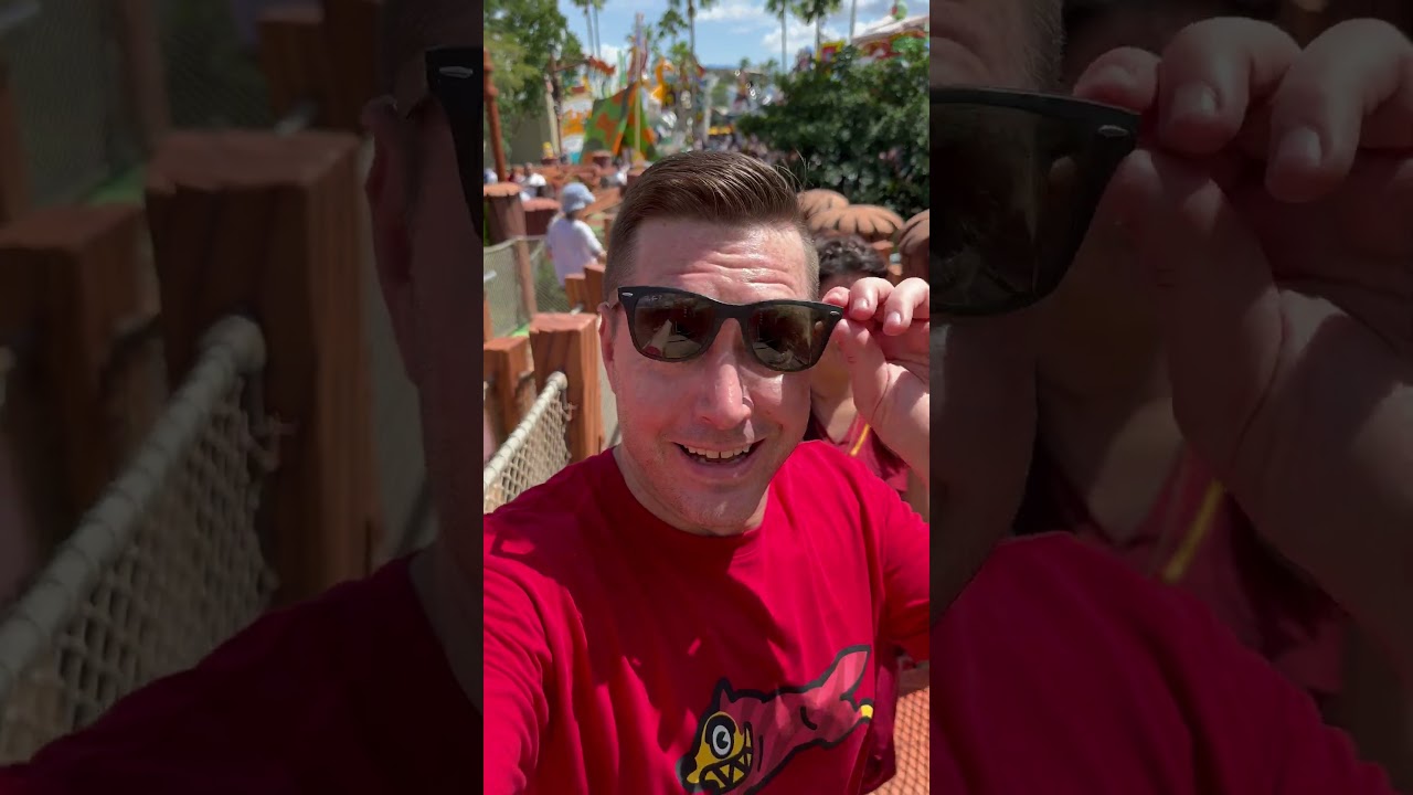 I Can't BELIEVE She Agreed To Go On This Ride AGAIN! Especially After LAST TIME! #shorts