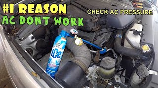 How to check if you cars AC has GAS