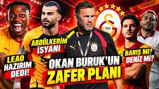 GALATASARAY SPORTİNG LİZBON'A HAZIR | OKAN BURUK'UN ZAFER PLANI DENİZ 