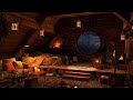 Cozy Attic Ambience Indoor Rain Sounds With Thunderstorm For Sleeping Study And Relaxation