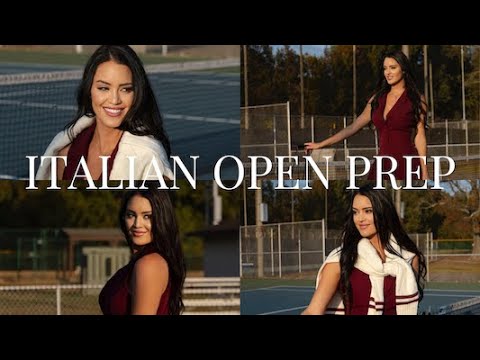Tennis Influencer Rachel Stuhlman Checks In From The Italian Open