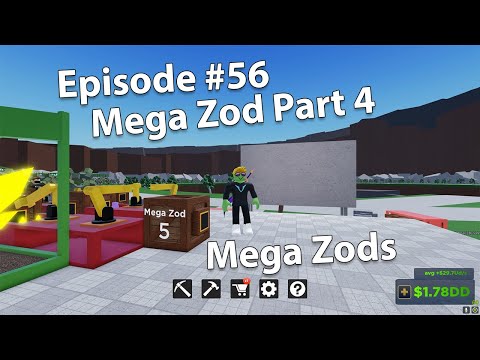Roblox - Factory Simulator Playthrough - Episode 56 - Mega Zod Part 4: Making Mega Zods Slowly