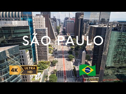 ▶️ [4K] São Paulo SP, Brasil 🇧🇷 | 4K ULTRA HD | por Drone Footage
