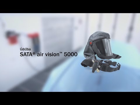 SATA air vision 5000 system  - SATA air vision 5000 Údržba (CS)