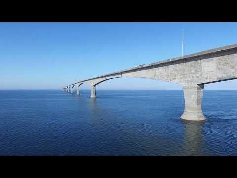 Above PEI - Confederation Bridge