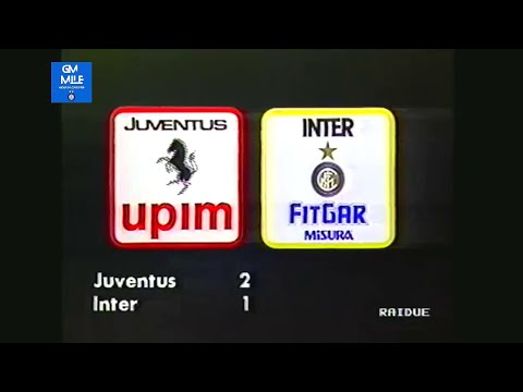 1991-92 (13^ - 08-12-1991) Juventus-INTER 2-1 [R.Baggio(R),Galia,Matthäus(R)] DomenicaSprint Rai2