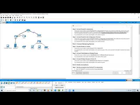 NetAcad ITN Packet Tracer 4.6.5 Connect a Wired and Wireless LAN
