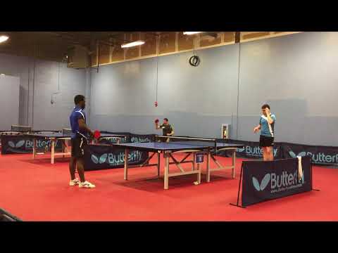 Princeton Pong U2500 Final Cedric Oba (2462) Vs. Alex Averin (2344) 05/12/18 (PART 1)