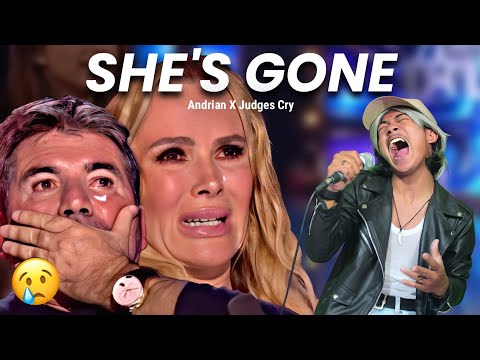 Andrian from Indonesia made the judges cry when he sang the song she's gone with an amazing voice