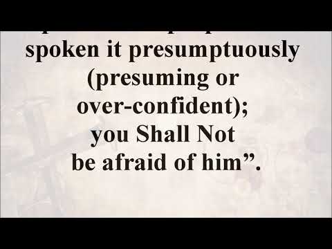 Dec. 10 - Deuteronomy 18:16&22