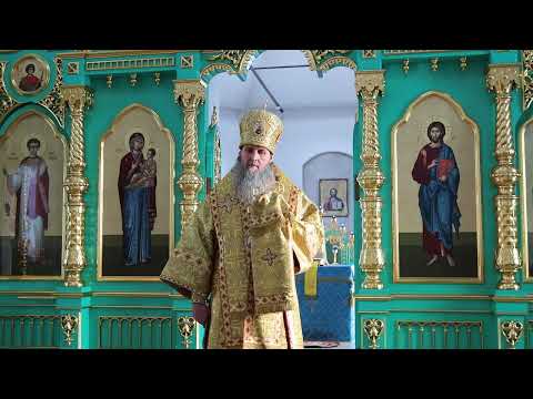 В день памяти святителя Агафангела митрополит Даниил совершил Литургию в Казанской Чимеевской обители