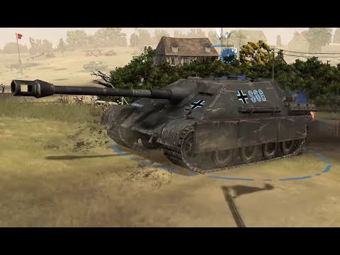 Insane CoH1 game in 2022 - US ingenuity vs PE tank destroyers - incredible messy game!