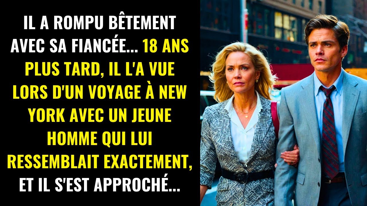 18 ANS PLUS TARD, IL A ÉTÉ CHOQUÉ DE VOIR SON EX-FIANCÉE AVEC UN HOMME QUI LUI RESSEMBLAIT...